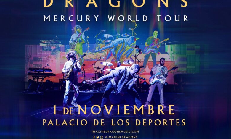 Boletos agotados en minutos para el concierto de Imagine Dragons en México.