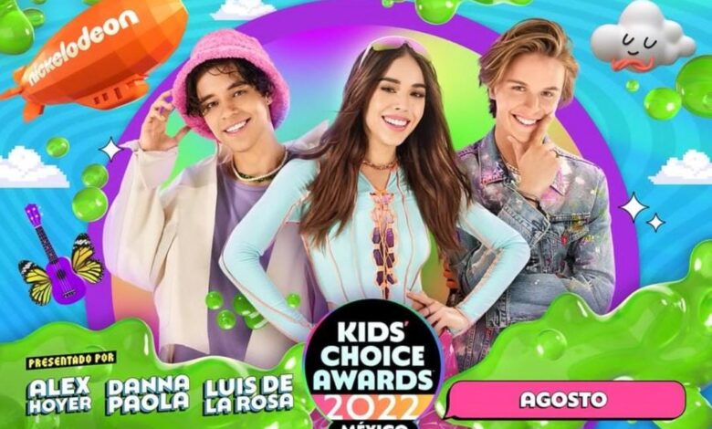 Llegan los Kids’ Choice Awards México 2022