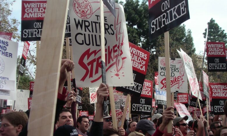 Huelga de guionistas en Hollywood